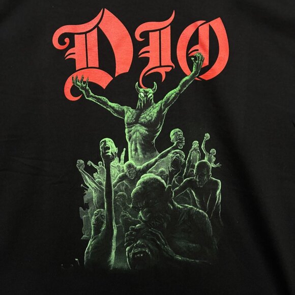 Dio Stand Up and Shout Holy Diver Heavy Metal Band T-Shirt L - Picture 2 of 4